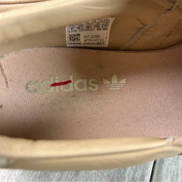 Adidas Everyn Tan Ash Pearl Slip On Sneakers Casual Shoes Womens Size 7