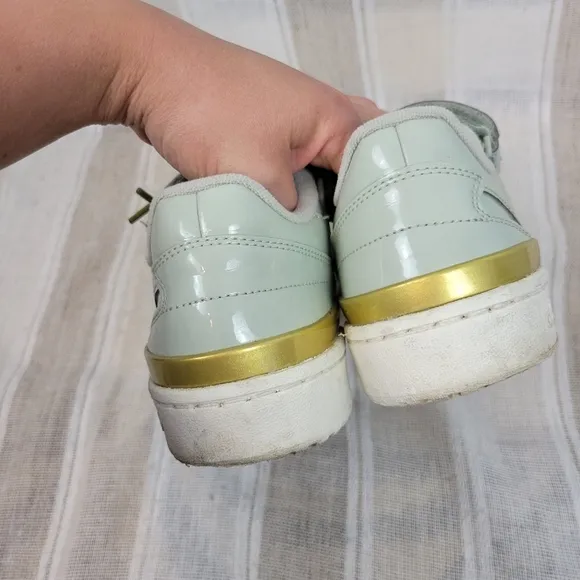 Adidas Forum Low Halo Green Matte Gold Size 6