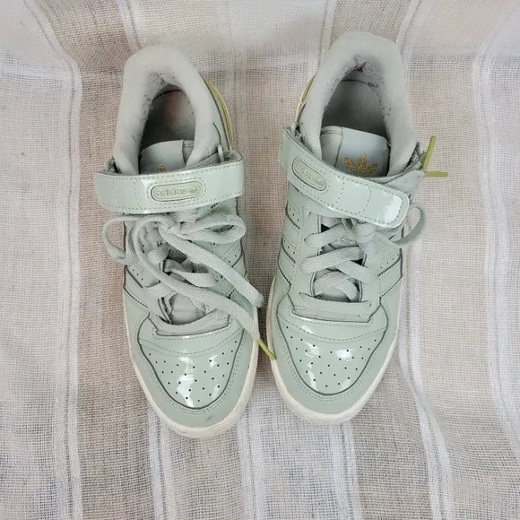 Adidas Forum Low Halo Green Matte Gold Size 6