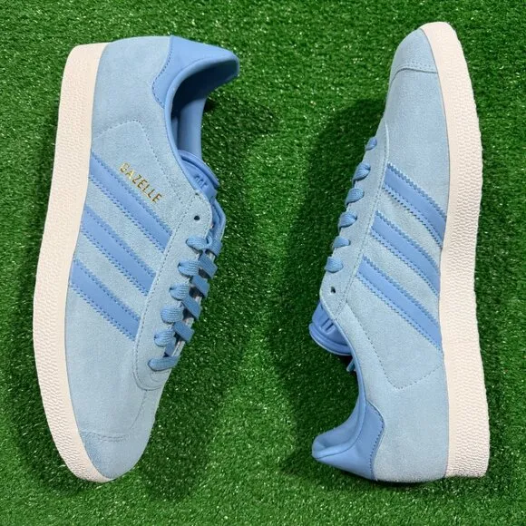 Adidas Gazelle Low Mens Casual Shoes Blue IG4987 NEW Multi Sz