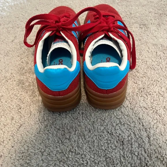 Adidas Gazelle Sneakers Red/Blue/Gum