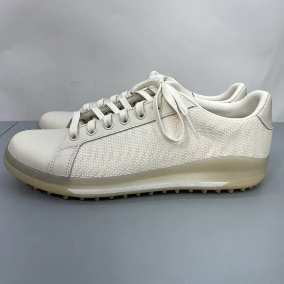 Adidas Go To 1 Spikeless Golf Shoes Sneakers Waterproof Athletic White Mens 11