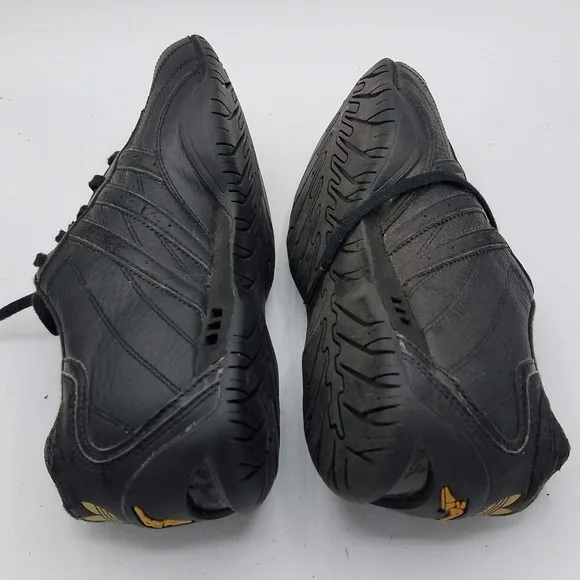 Adidas Goodyear Size 5 Black Leather Driving Racing Shoes Sneakers Art 562482