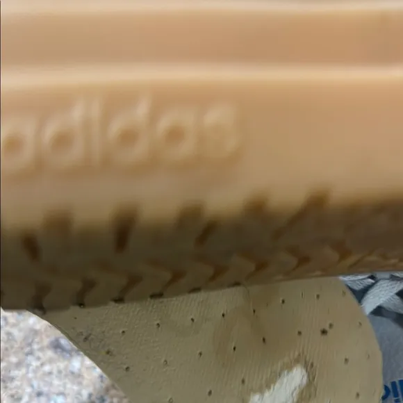 Adidas Gray and Blue Suede Sneakers with Gum Sole