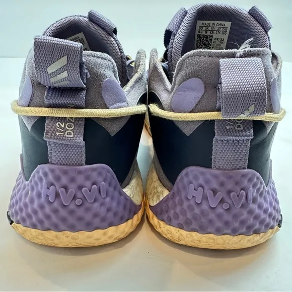 Adidas Harden Magic Lilac Pulse Amber Basketball Sneakers  2022 9.5