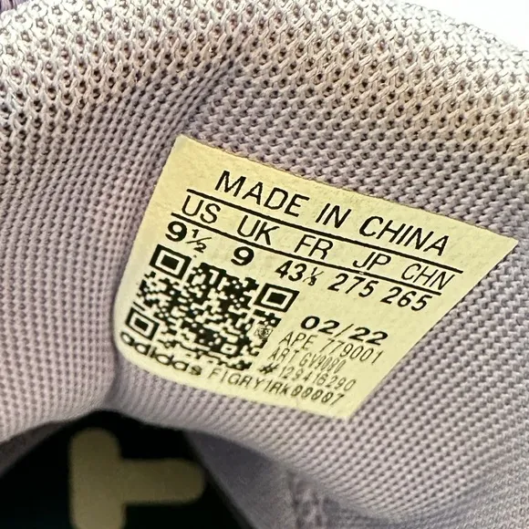 Adidas Harden Magic Lilac Pulse Amber Basketball Sneakers  2022 9.5