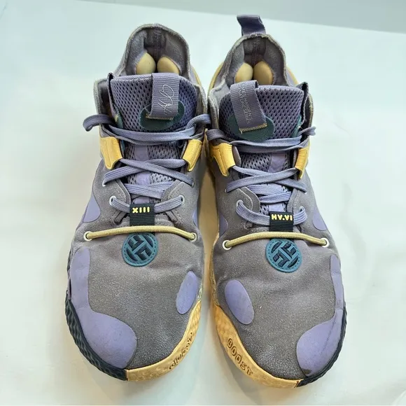 Adidas Harden Magic Lilac Pulse Amber Basketball Sneakers  2022 9.5