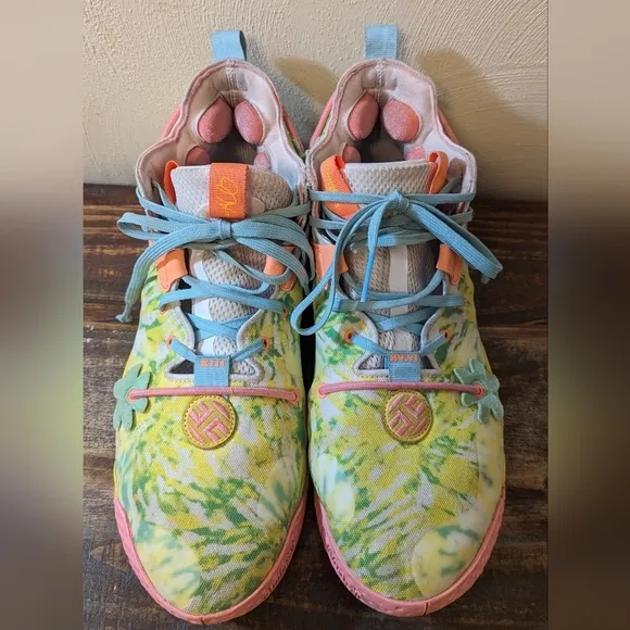 Adidas Harden Vol. 6 Multicolor Tie Dye Basketball Shoes Mens Size 14 H06096