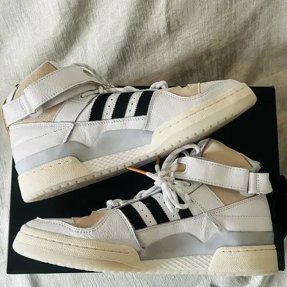 Adidas Ivy Park Forum Mid S29020 White Mesa Sneakers Shoes Mens 11.5 Womens 13