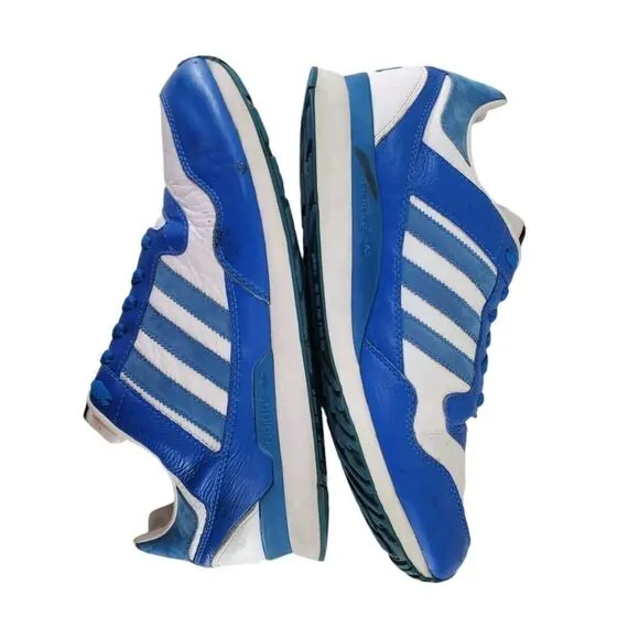Adidas LA Trainer Shoes Mens 10 Blue White Athletic Performance