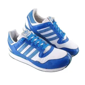 Adidas LA Trainer Shoes Mens 10 Blue White Athletic Performance