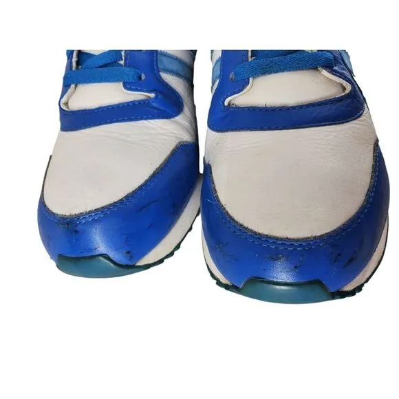 Adidas LA Trainer Shoes Mens 10 Blue White Athletic Performance