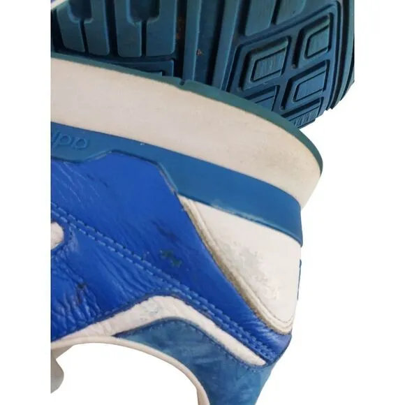 Adidas LA Trainer Shoes Mens 10 Blue White Athletic Performance