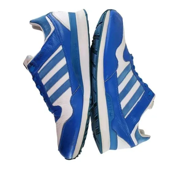 Adidas LA Trainer Shoes Mens 10 Blue White Athletic Performance