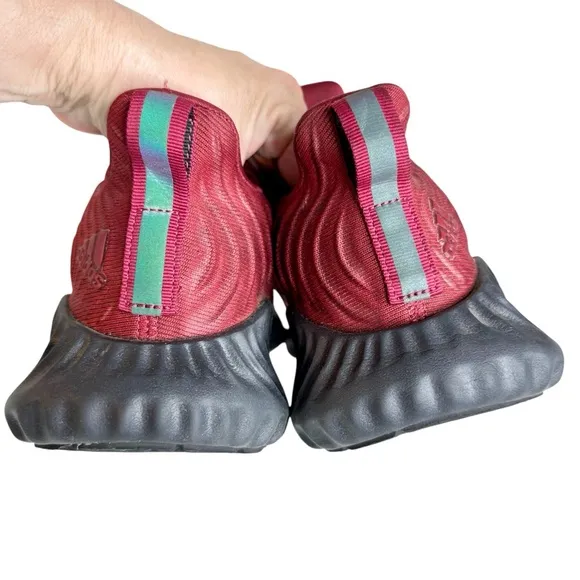 Adidas Men's AlphaBounce Instinct Running Sneakers Maroon SZ 9.5