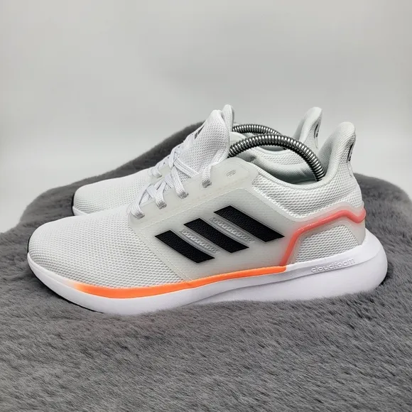 Adidas Men's EQ19 Run Shoes 'White Solar Red' Running Shoes