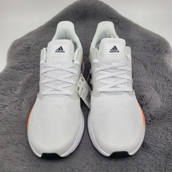 Adidas Men's EQ19 Run Shoes 'White Solar Red' Running Shoes