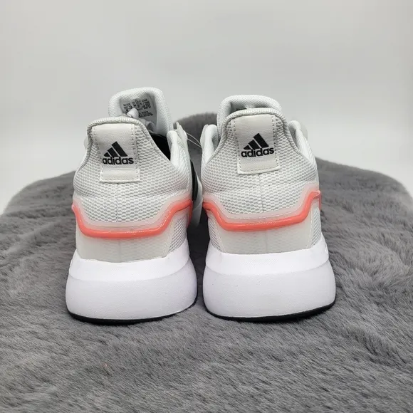 Adidas Men's EQ19 Run Shoes 'White Solar Red' Running Shoes
