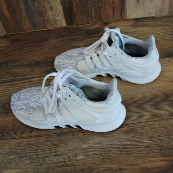 Adidas Men's EQT Support ADV Clear Onix White Black Shoes 8.5 BB1305