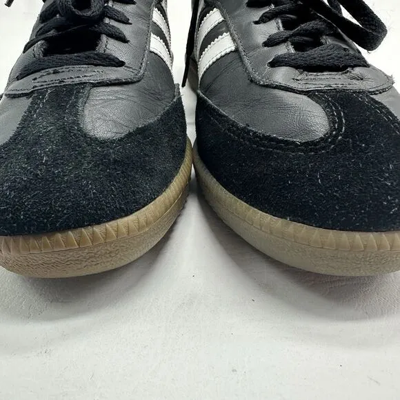 Adidas Men’s Samba Classic 034563 Black Casual Shoes Sneakers Size 8 VTG Korea