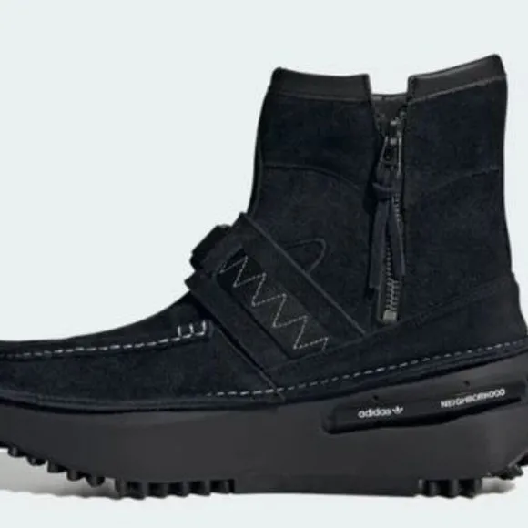 Adidas Neighborhood NMD_S1 Originals Boots ID1708 - Black - Men's US Size 6 NEW