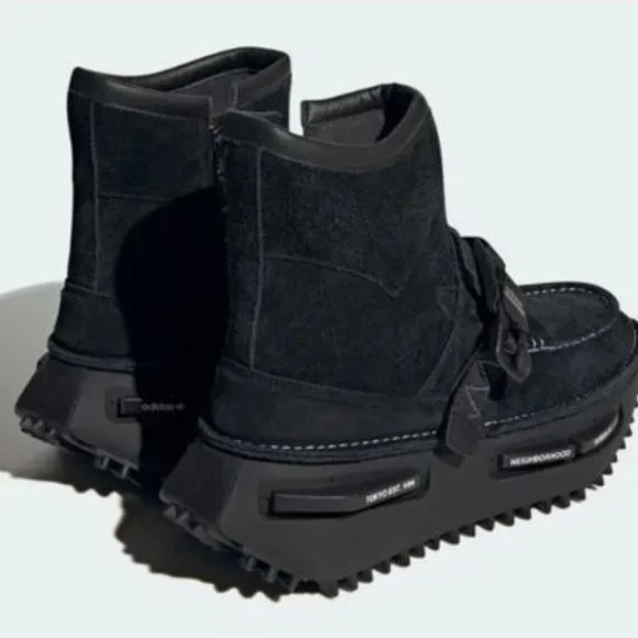Adidas Neighborhood NMD_S1 Originals Boots ID1708 - Black - Men's US Size 6 NEW