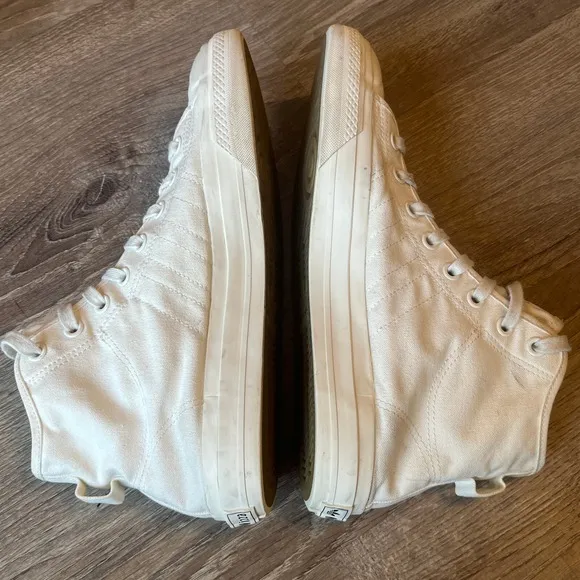 Adidas Nizza Hi Rf Sneakers Cloud White Mens 10 UK 9.5 EU 44