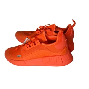 Adidas Original Men’s Athletic Running Orange Athletic Shoes Size 10 Hook &amp; loop