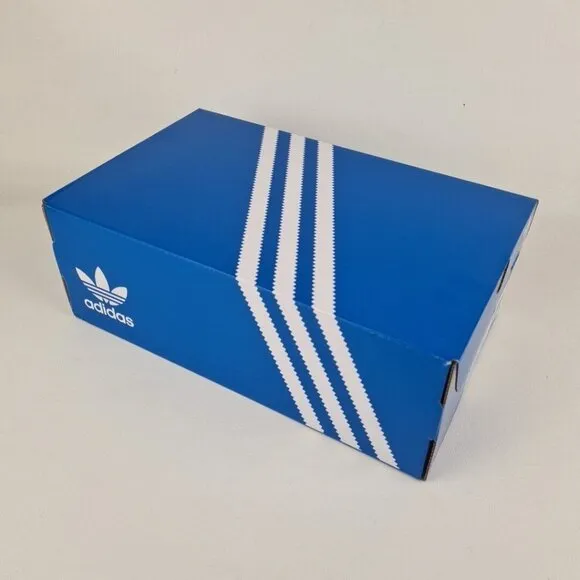 adidas Originals 675033 Samoa Leather Casual Sneakers Men White/Black SZ 8.5