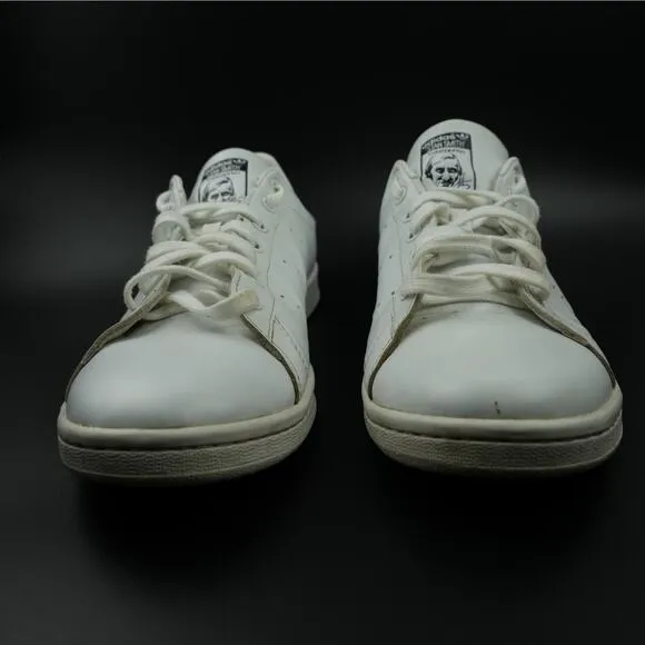 Adidas Originals Stan Smith Shoes Mens 12 Sneakers Casual White Blue FX5501