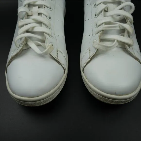 Adidas Originals Stan Smith Shoes Mens 12 Sneakers Casual White Blue FX5501