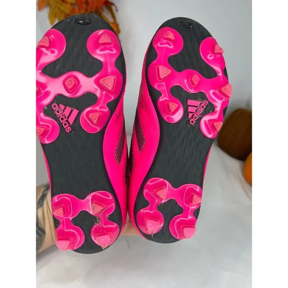 Adidas Pink Soccer‎ Cleats Girls Shoes US 10K