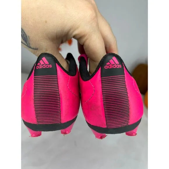 Adidas Pink Soccer‎ Cleats Girls Shoes US 10K