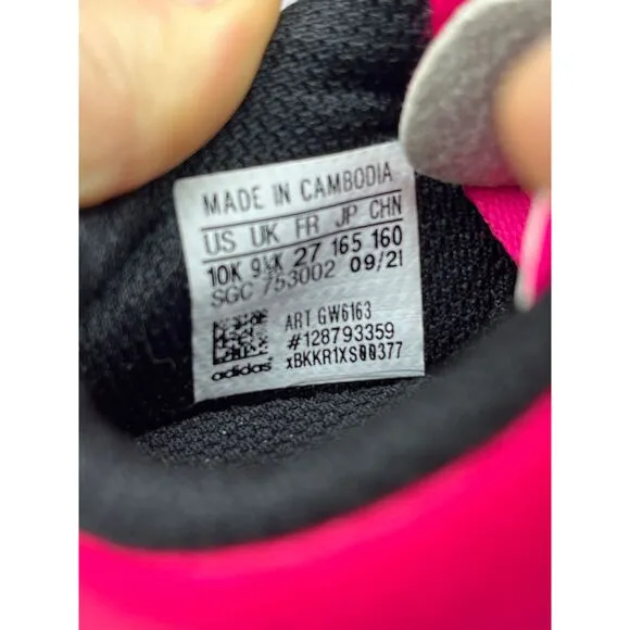 Adidas Pink Soccer‎ Cleats Girls Shoes US 10K