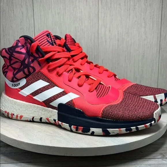 Adidas Red and Black Sneakers