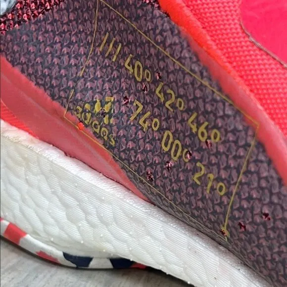 Adidas Red and Black Sneakers