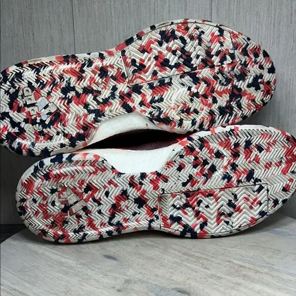 Adidas Red and Black Sneakers