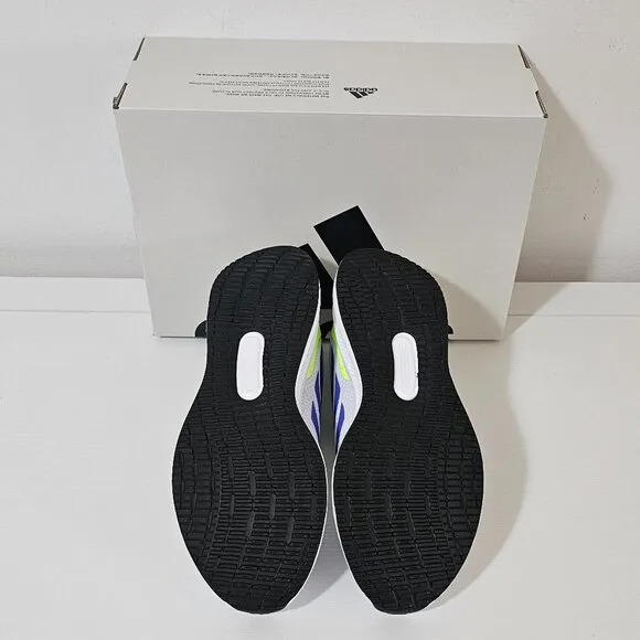 Adidas Runfalcon 5 Shoes - Cloud White/Cobalt Blue - Kids Size 6.5 - IE8587