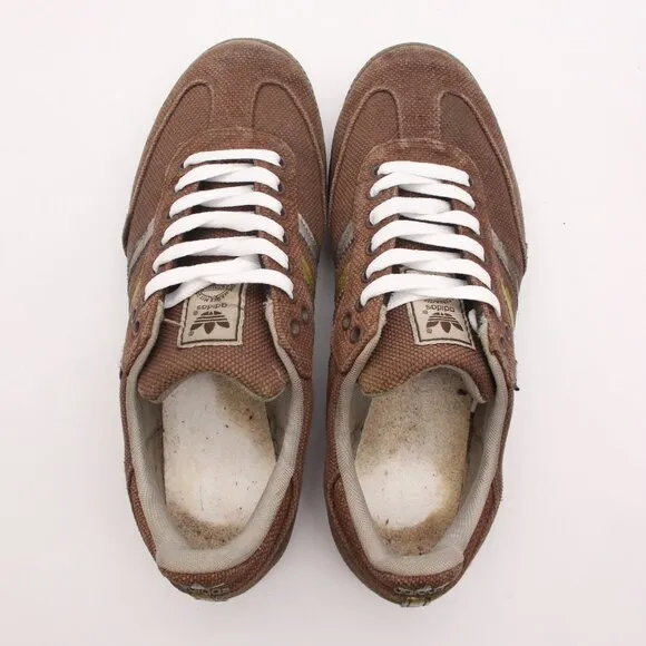 Adidas Samba Hemp Shoes Men’s Size 9 Brown Soccer Skateboard Casual