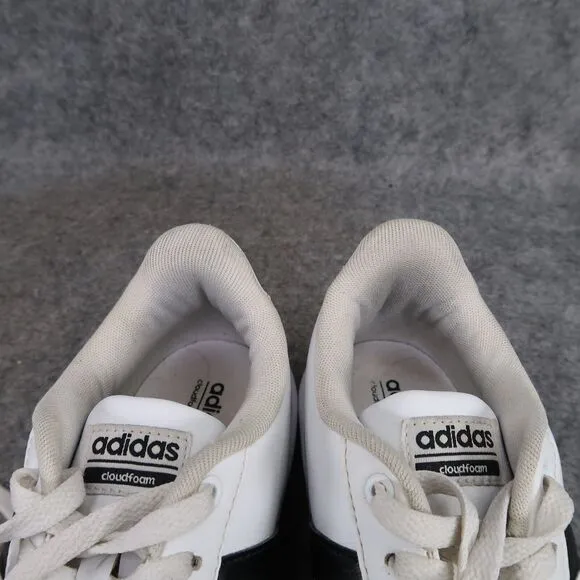 Adidas Shoes Womens 8.5 Sneakers Neo Cloudfoam Advantage Casual Lifestyle White