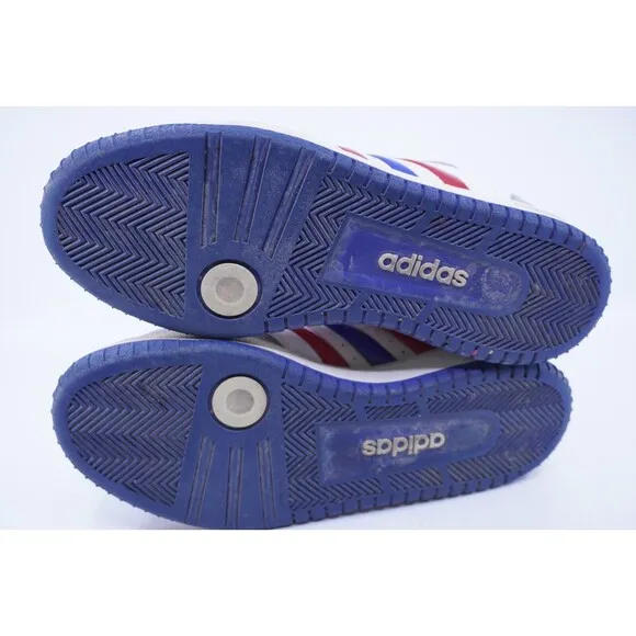 Adidas Striped Originals SS NBA Sneakers Men Size 10 Rare Detroit Pistons