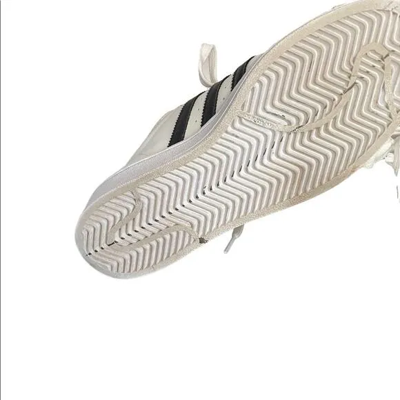 Adidas Superstar White Sneakers size mens 6