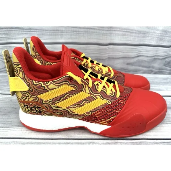 ADIDAS TMAC MILLENNIUM BOOST 13 IN 35 HOUSTON ROCKETS SHOES Men's Size 13.5