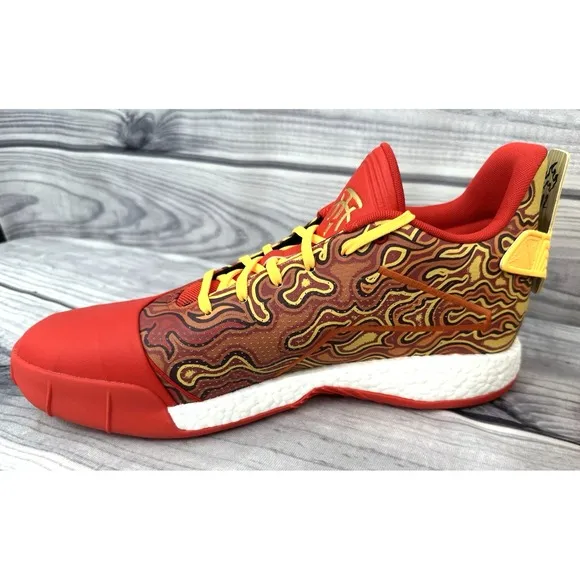 ADIDAS TMAC MILLENNIUM BOOST 13 IN 35 HOUSTON ROCKETS SHOES Men's Size 13.5