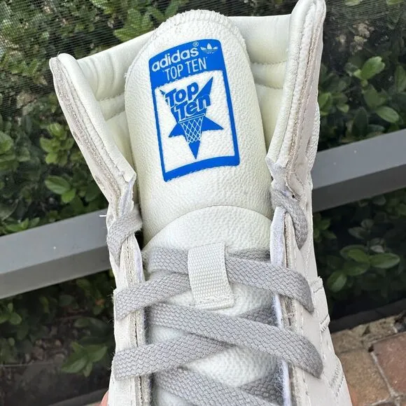 Adidas Top Ten RB High Off White Sesame Men's Athletic shoes HP9095