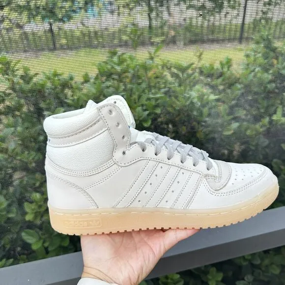 Adidas Top Ten RB High Off White Sesame Men's Athletic shoes HP9095