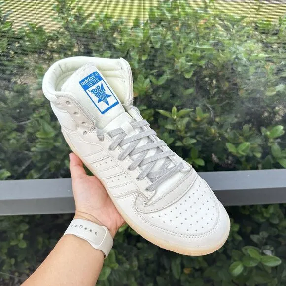 Adidas Top Ten RB High Off White Sesame Men's Athletic shoes HP9095