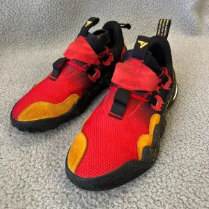 Adidas Trae Young 1 Mens 8.5 Red Running Basketball Shoes Sneakers GY3772