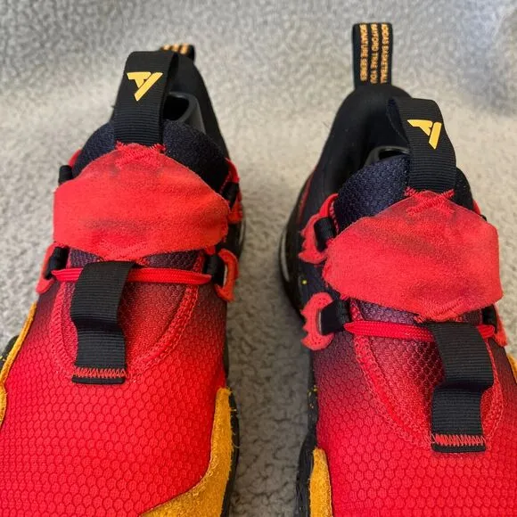 Adidas Trae Young 1 Mens 8.5 Red Running Basketball Shoes Sneakers GY3772