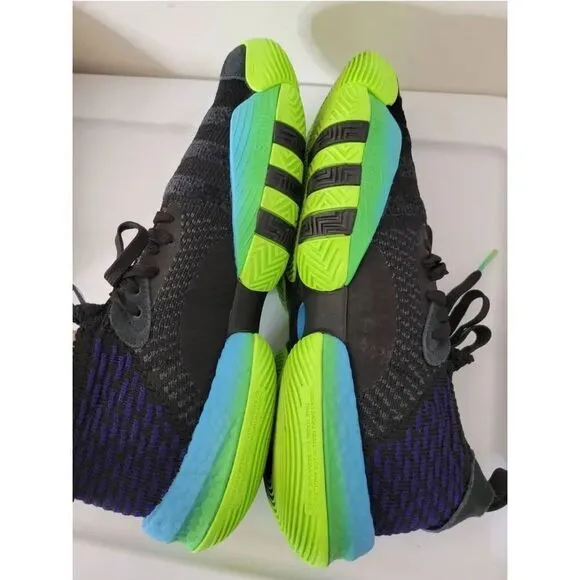 Adidas Trae Young 2 Trae-TL Solar Green Basketball Shoes 10